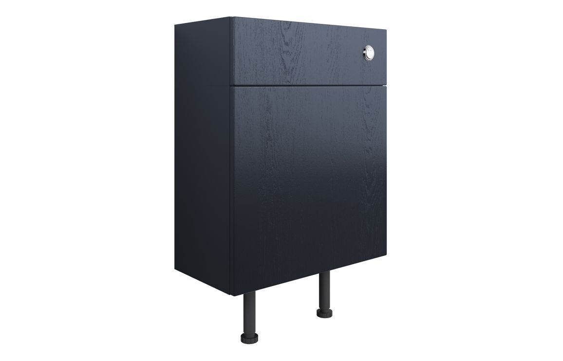Charlotte 600mm WC Unit (No Top) - Indigo Ash