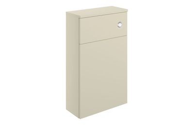 Isabella 500mm WC Unit - Matt Cotton & Oak Effect