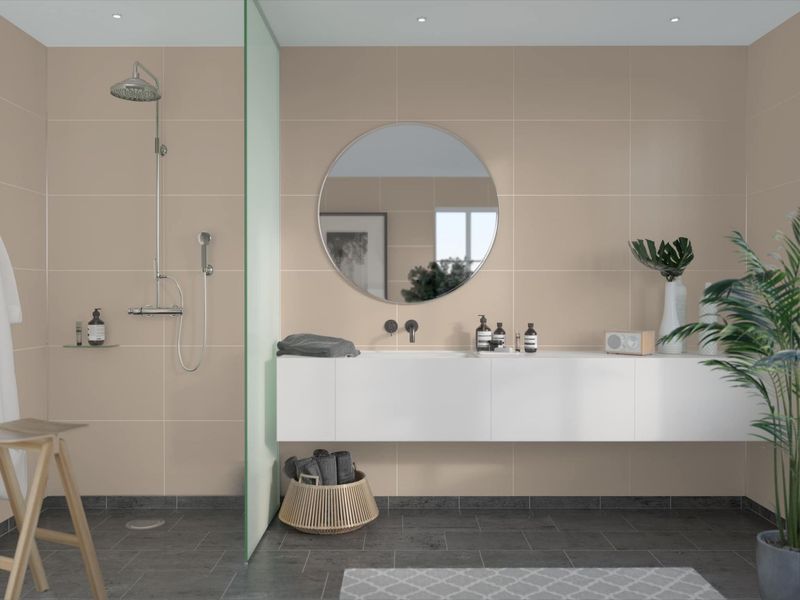 Fibo Contemporary - Light Sand (Tile Effect) - Single