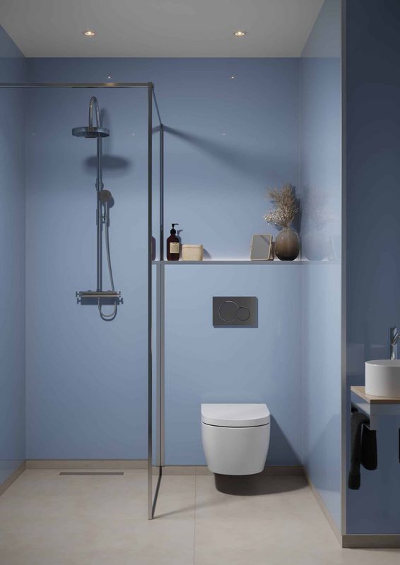 Fibo Timeless - Frozen Blue (Plain Panel) - Single