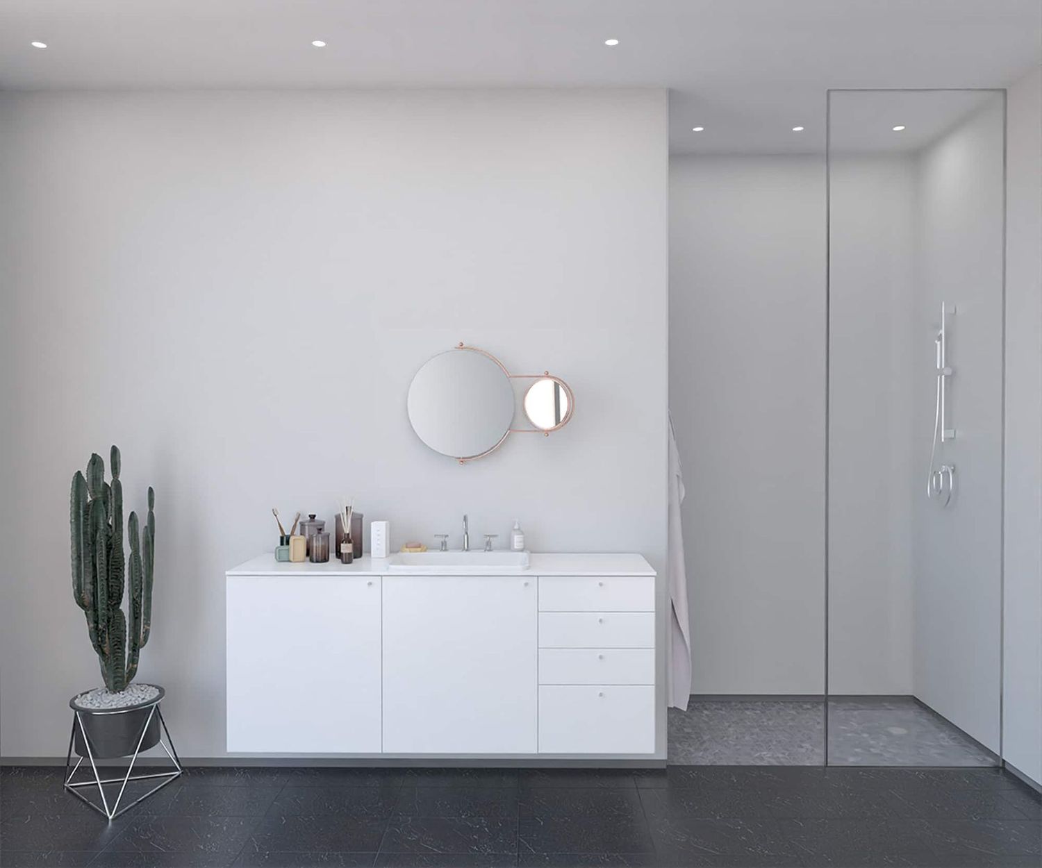 Fibo Signature - Light Grey (Plain Panel) - Single