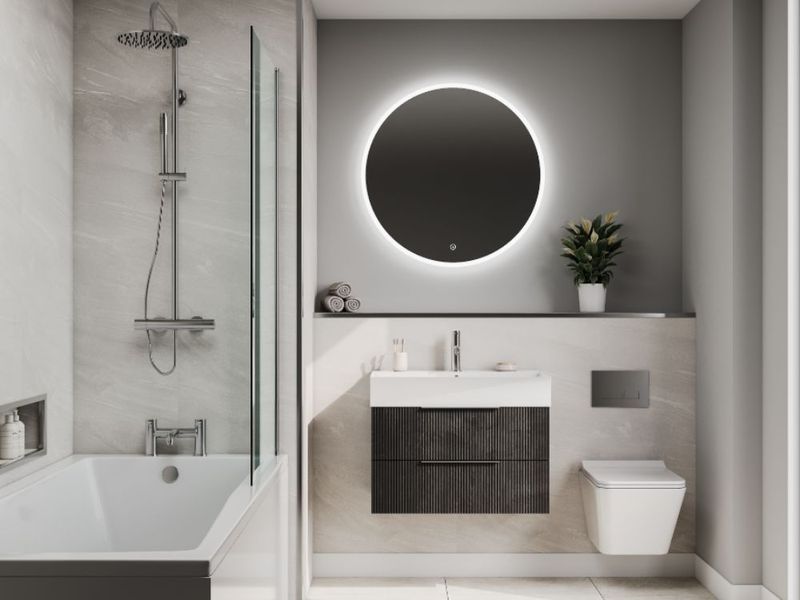 Fibo Signature - Beige Stone (Plain Panel) - Single