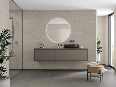 Fibo Scandinavian - Beige Stone (Tile Effect) - Single