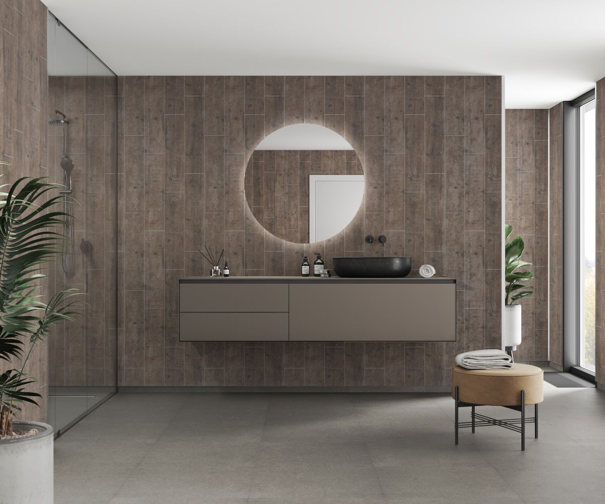 Fibo Scandinavian - Rough Wood (Vertical Plank)