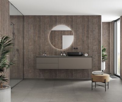 Fibo Scandinavian - Rough Wood (Vertical Plank) - Single