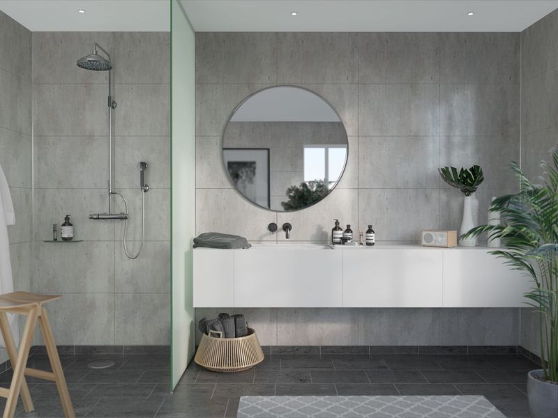 Fibo Scandinavian - Cracked Cement (Tile Effect) - Single