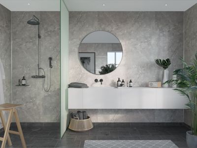 Fibo Marble - Grey Marble (Plain Marble)