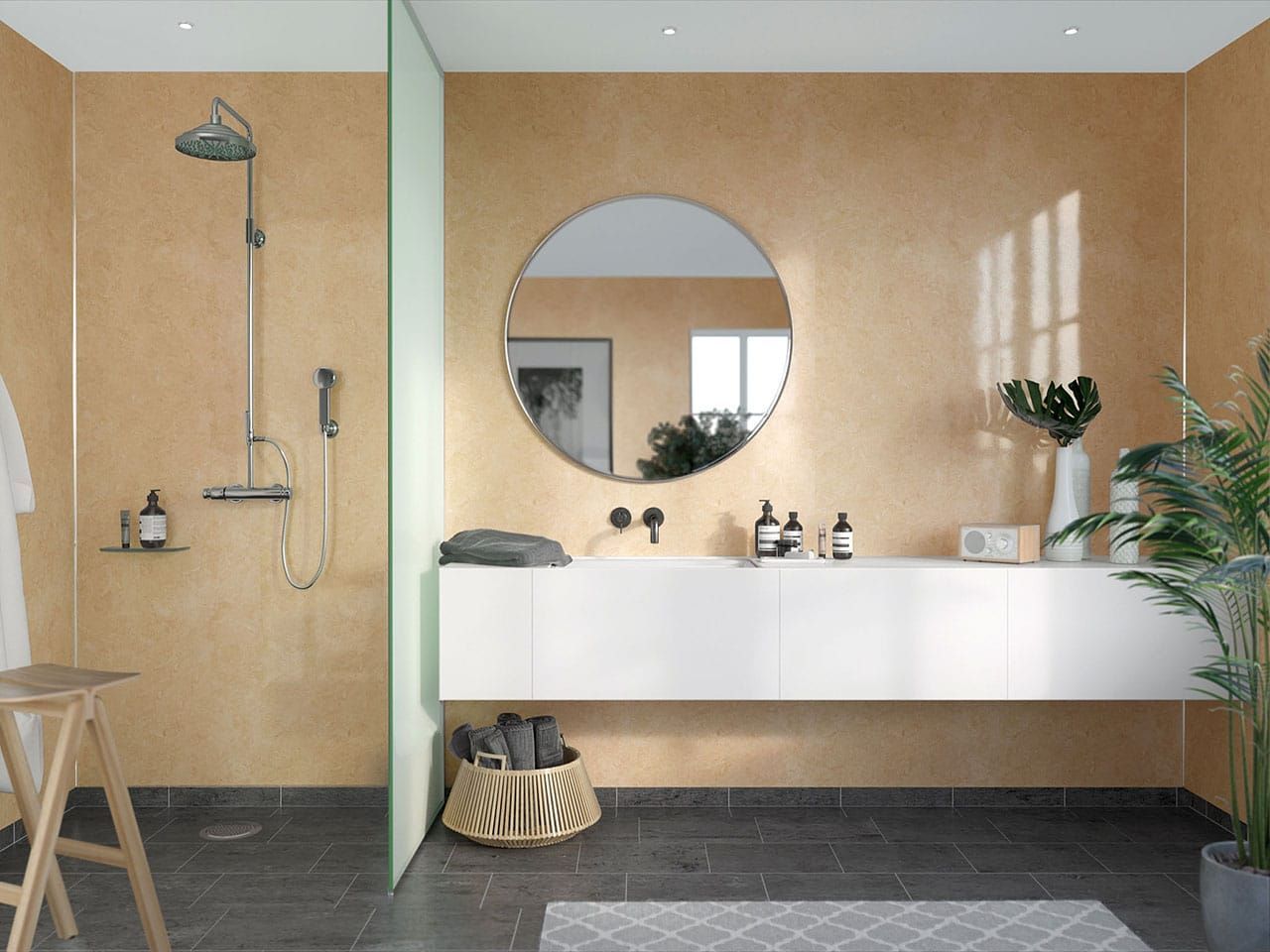 Fibo Timeless - Toscana (Plain Marble) - Single