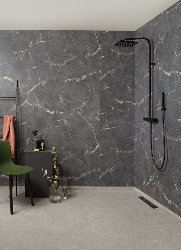 Fibo Marble - Black Marble (Plain Marble)