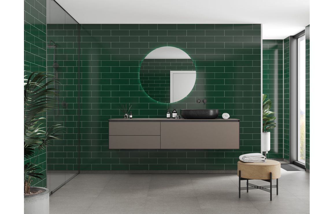 Fibo Urban - Bottle Green (Metro Brick) - Single