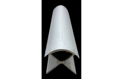 Fibo Aluminium Rounded External Profile 2.4m