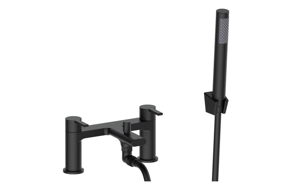 Esther Bath/Shower Mixer - Matt Black