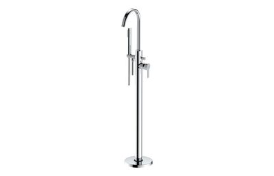 Esther Floor Standing Bath/Shower Mixer - Chrome