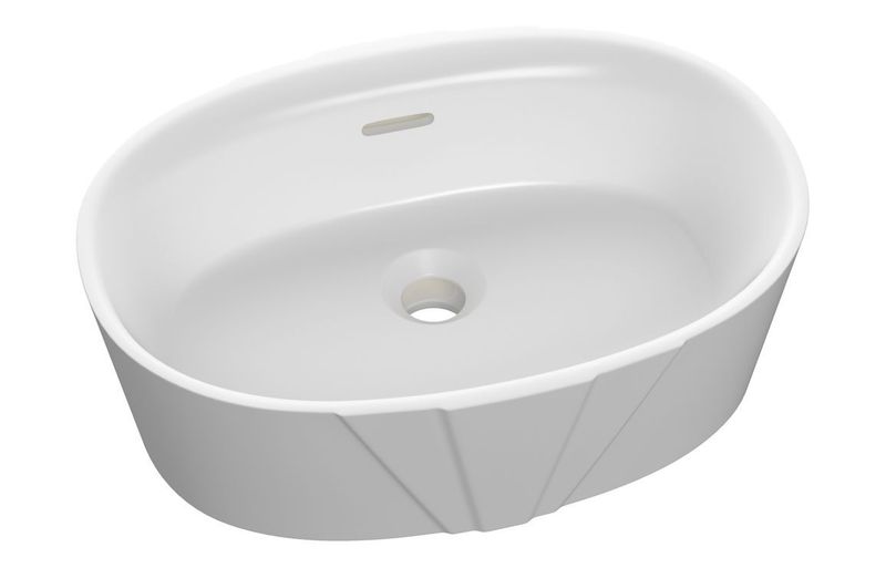 Deborah 460x320mm Resin Washbowl - White