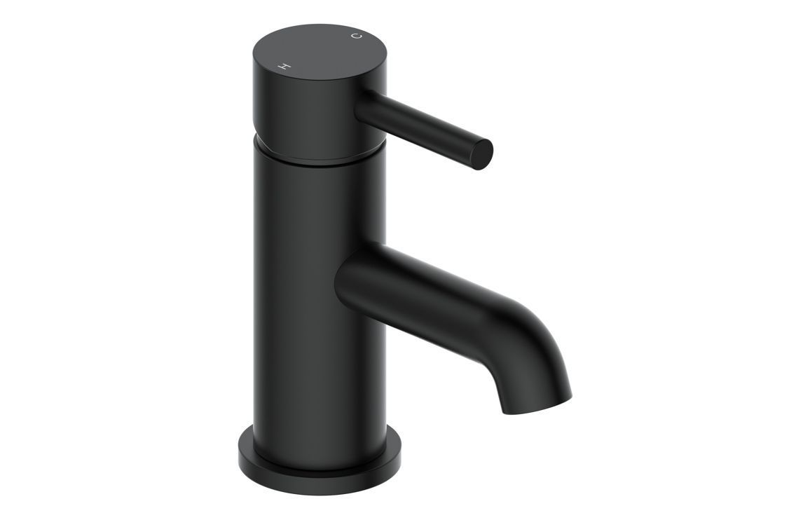Polly Basin Mixer & Waste - Matt Black