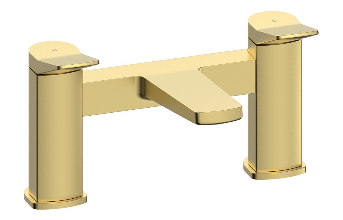 Naomi Bath Filler - Brushed Brass