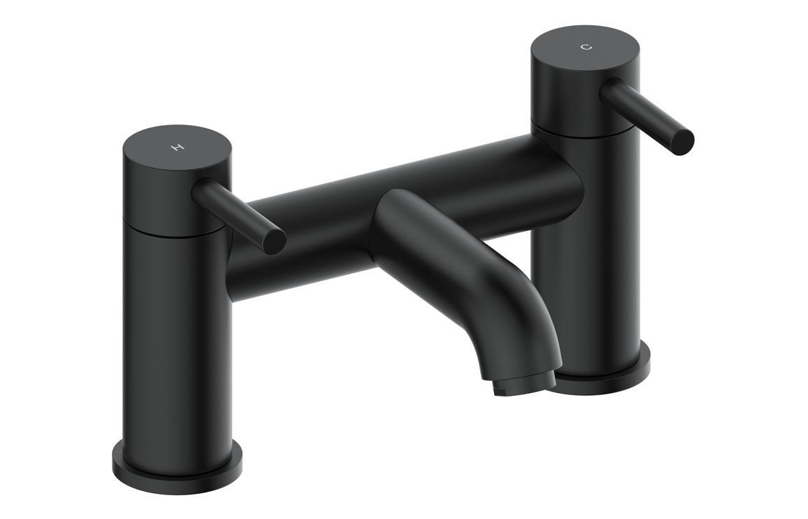 Polly Bath Filler - Matt Black