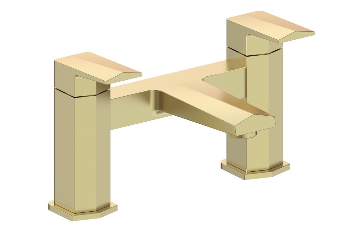 Ross Bath Filler - Brushed Brass