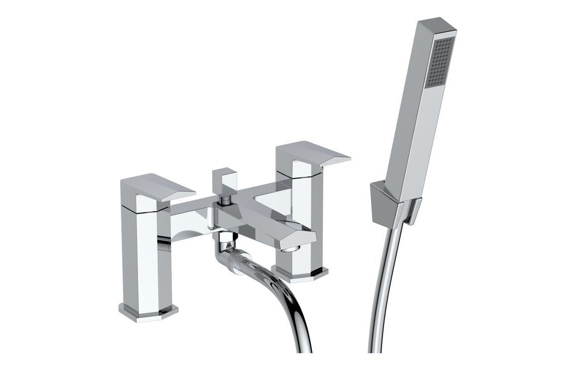Ross Bath/Shower Mixer & Bracket - Chrome