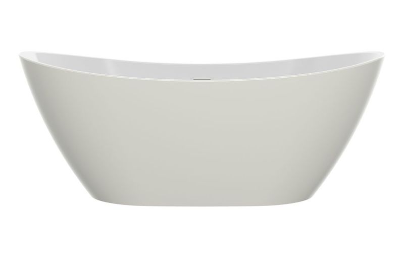 Bella Freestanding 1700x780x690mm Bath - Latte