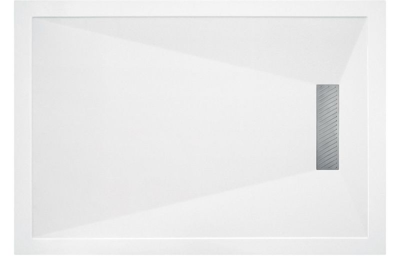 25mm Linear 1700x900mm Slim Rectangular Tray & Waste