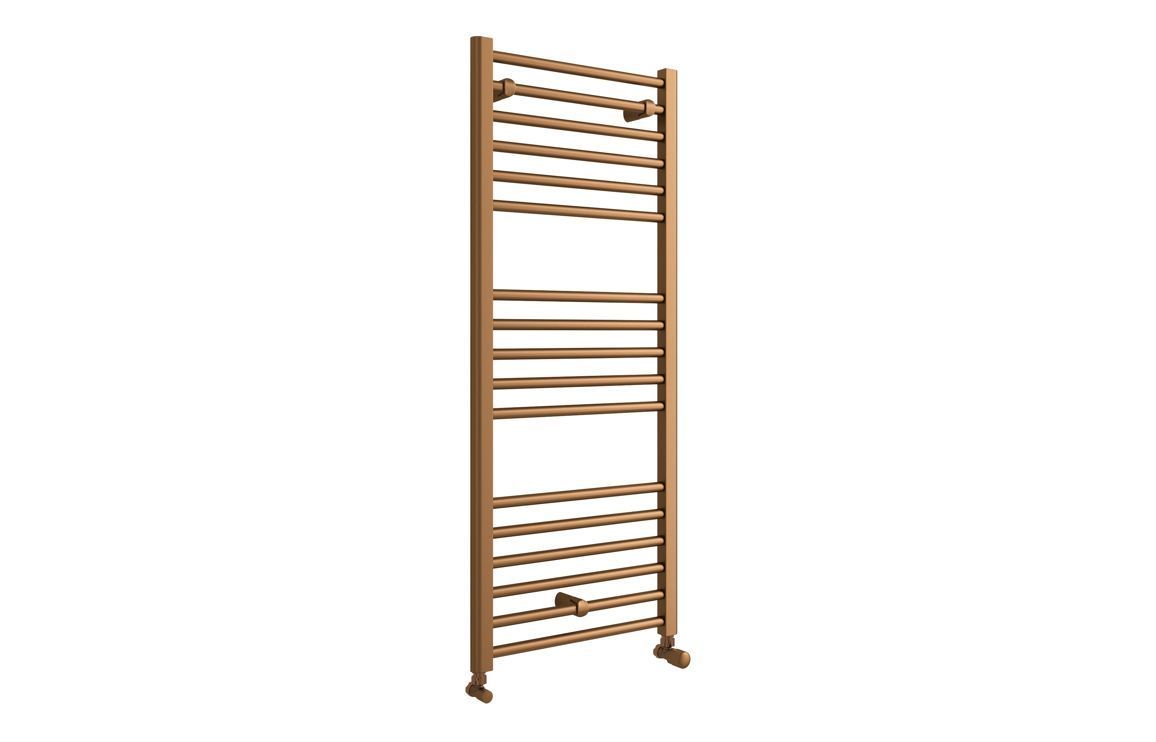 Georgia Straight 30mm Ladder Radiator (500x1200x30mm) - Brushed Bronze