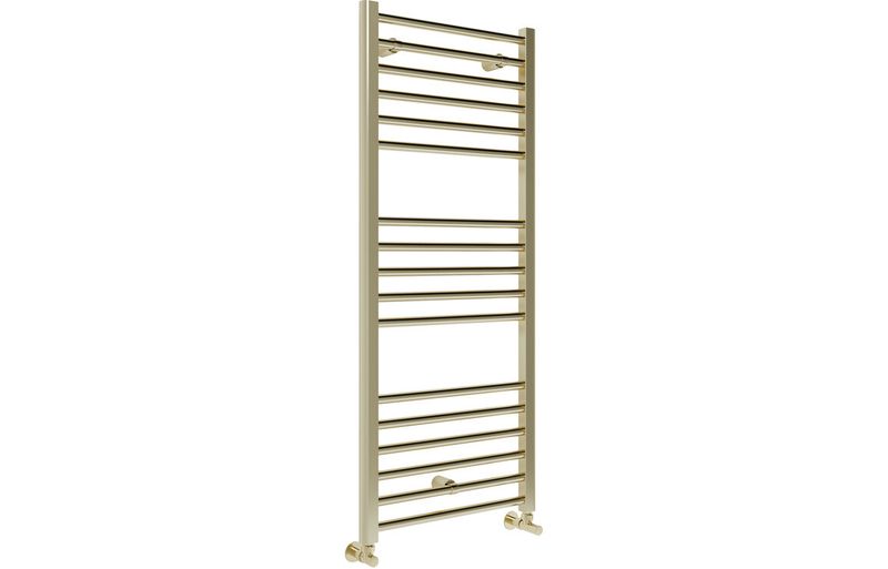 Georgia Straight 30mm Ladder Radiator (500x1600x30mm) - Brushed Brass