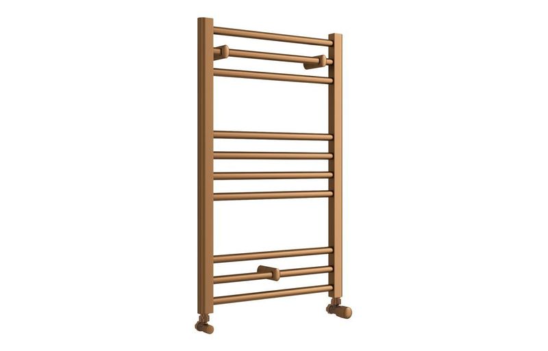 Georgia Straight 30mm Ladder Radiator (500x800x30mm) - Brushed Bronze