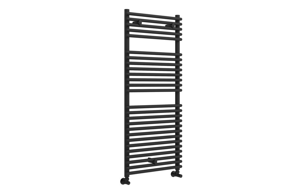 Tasmiya Round Ladder Radiator (500x1190mm) - Black