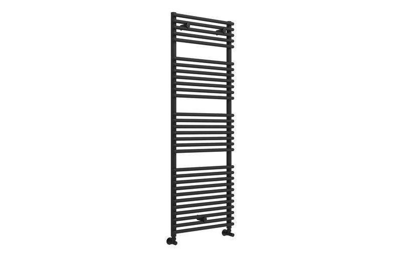 Tasmiya Round Ladder Radiator (500x1450mm) - Black