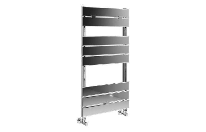 Troye Square Ladder Radiator (500x840mm) - Chrome