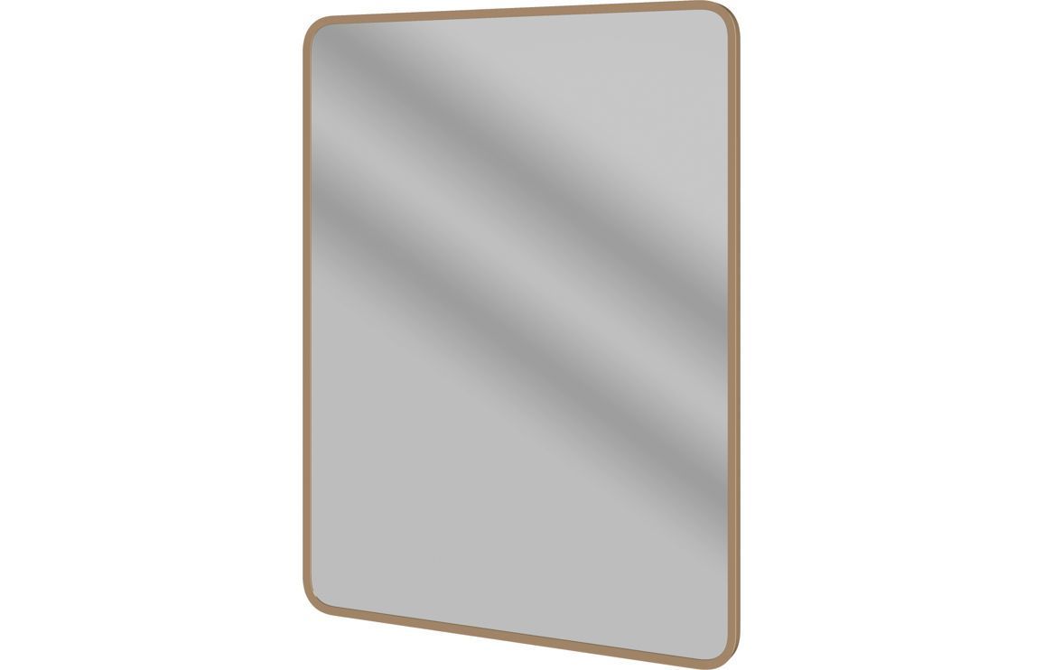 Kiera 600x800mm Rectangle Mirror - Brushed Bronze