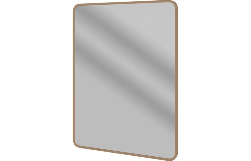 Kiera 600x800mm Rectangle Mirror - Brushed Bronze