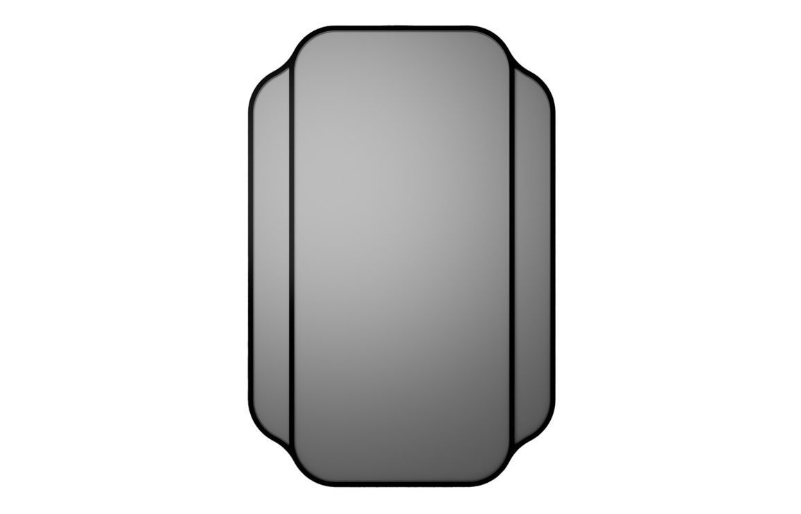 Gatsby 600x900mm Rectangle Mirror - Black