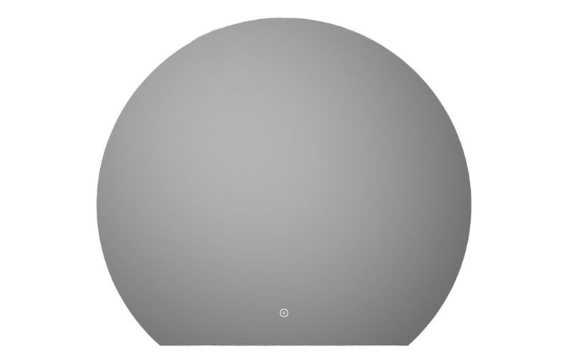 Otis 600x500mm Round Back-Lit LED Mirror