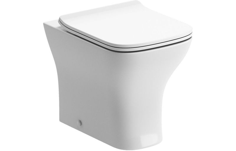 Chloe Rimless Comfort Height Back To Wall WC & Slim Soft Close Seat