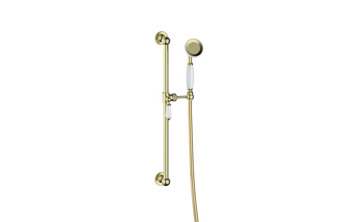 Basil Traditional Slider Rail Kit - Brushed Brass