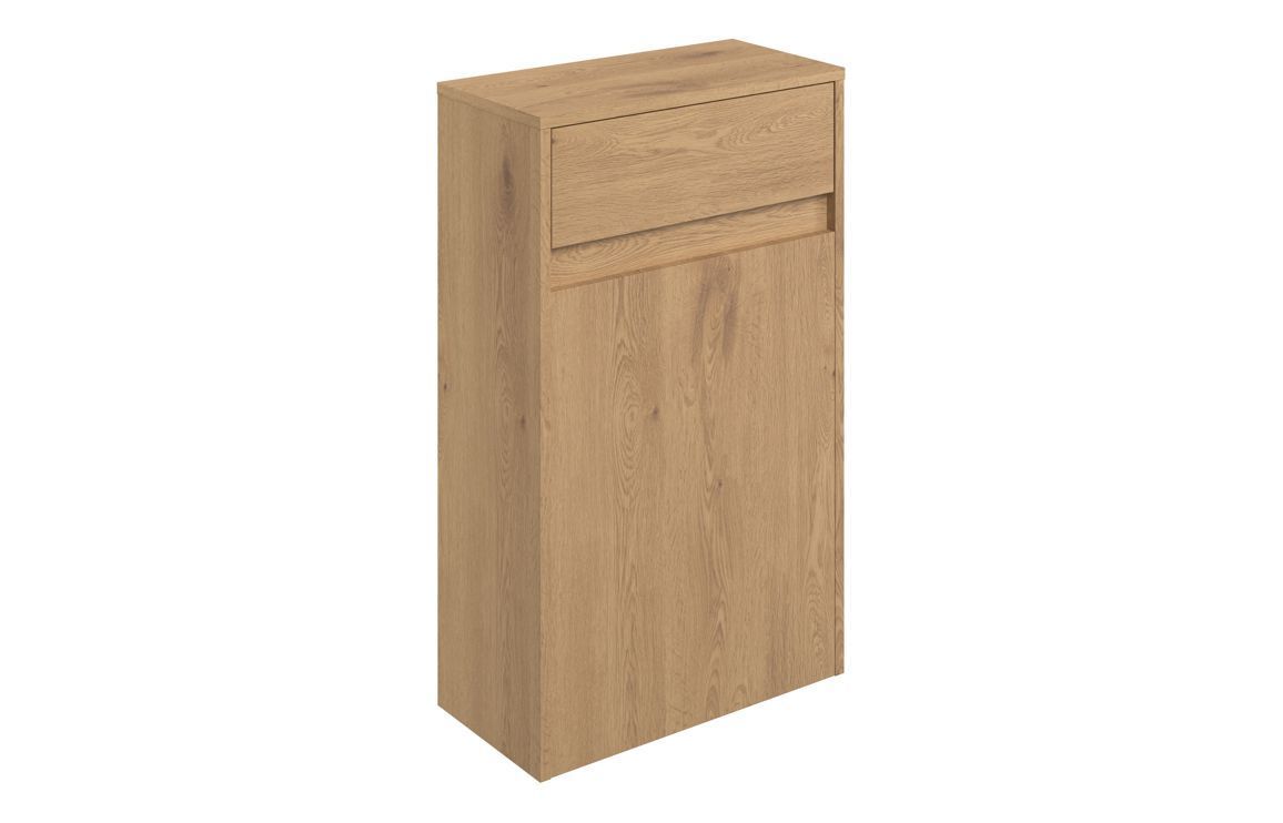 Aurora 500mm Floor Standing WC Unit - Seville Oak