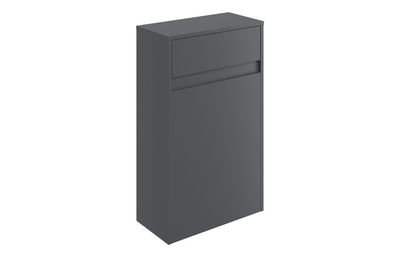 Aurora 500mm Floor Standing WC Unit - Matt Graphite Grey