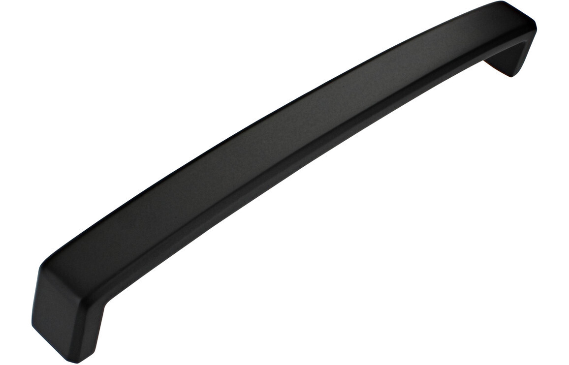 170mm Chunky D-Shape Handle - Matt Black