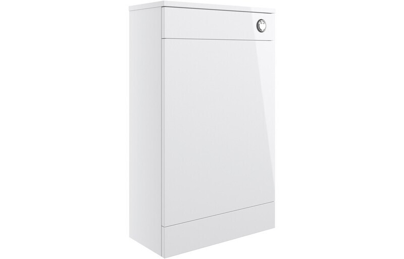 Rhyl 500mm Floor Standing WC Unit - White Gloss
