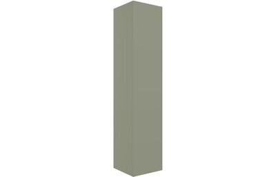 Carmarthen 350mm Wall Hung 1 Door Tall Unit - Matt Olive Green