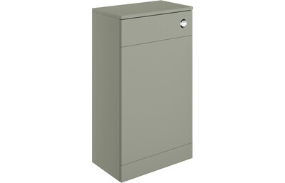 Carmarthen 500mm WC Unit - Matt Olive Green