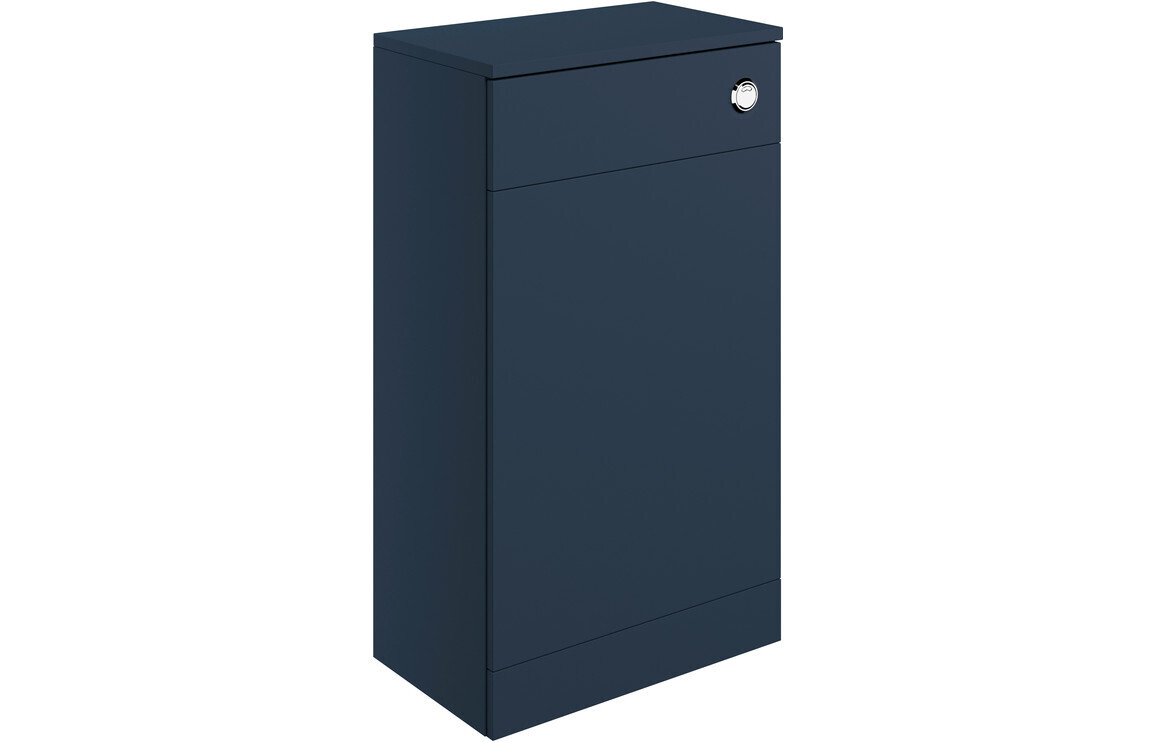 Carmarthen 500mm WC Unit - Matt Deep Blue