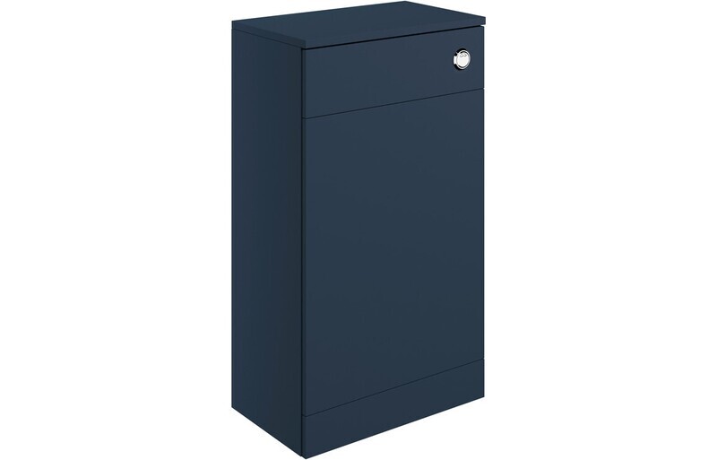 Carmarthen 500mm WC Unit - Matt Deep Blue