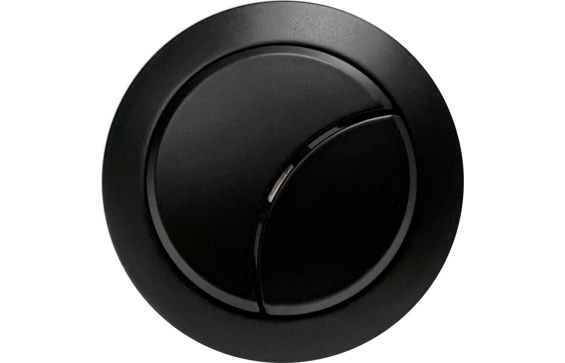 Dual Push Button Cover (Cable) - Matt Black Dual Push Button Cover (Cable) - Matt Black