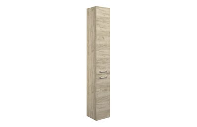 Rhyl 350mm Floor Standing 2 Door Tall Unit - Oak