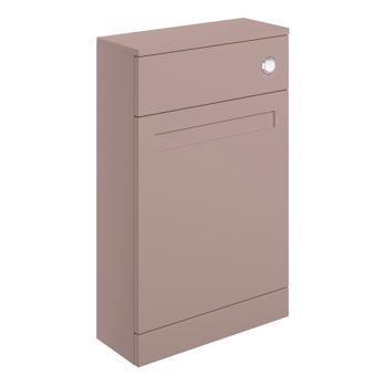 Raglan 500mm Floor Standing WC Unit - Matt Peony