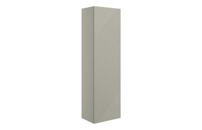 Lexi 350mm Wall Hung 1 Door Tall Unit - Matt Oat Lexi 350mm Wall Hung 1 Door Tall Unit - Matt Oat