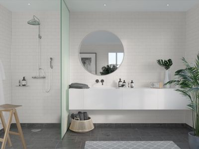 Fibo Urban - White Silk (Metro Brick)